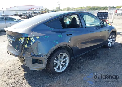 2023 Tesla Model Y Awd/Long Range Dual Motor All-Wheel Drive from USA, damaged, VIN 7SAYGDEE0PA034686
